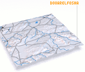 3d view of Douar el Fosha