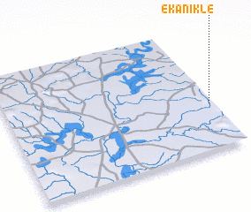 3d view of Ekaniklé