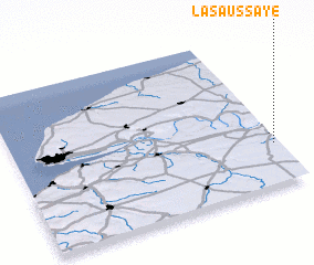 3d view of La Saussaye