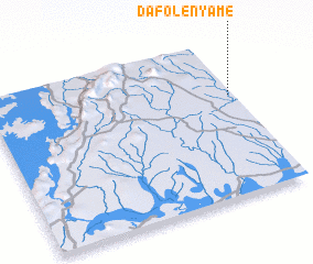 3d view of Dafolényamé