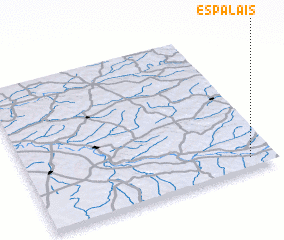 3d view of Espalais