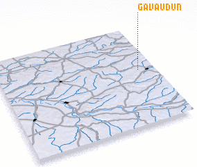 3d view of Gavaudun