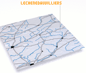 3d view of Le Chêne dʼAuvilliers