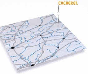 3d view of Cocherel