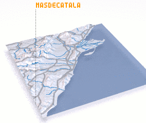 3d view of Mas de Catalá