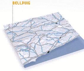 3d view of Bellpuig