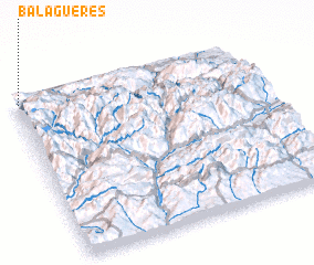 3d view of Balaguères