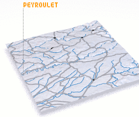 3d view of Peyroulet
