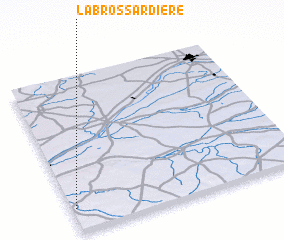 3d view of La Brossardière