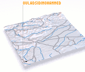 3d view of Oulad Sidi Mohammed