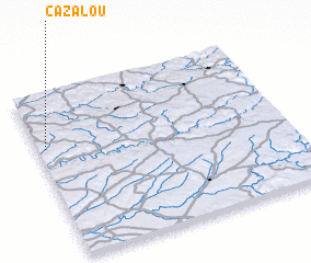 3d view of Cazalou