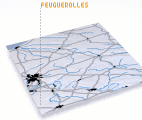 3d view of Feuguerolles