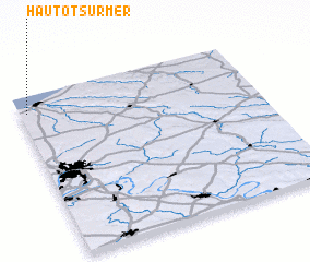 3d view of Hautot-sur-Mer