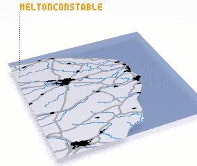 3d view of Melton Constable