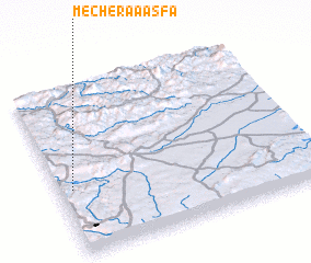 3d view of Mecheraa Asfa