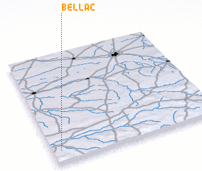 3d view of Bellac