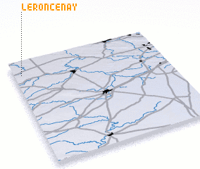 3d view of Le Roncenay