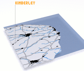 3d view of Kimberley