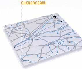 3d view of Chenonceaux