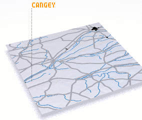 3d view of Cangey