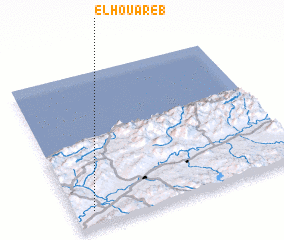 3d view of El Houareb