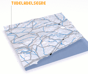 3d view of Tudela del Segre