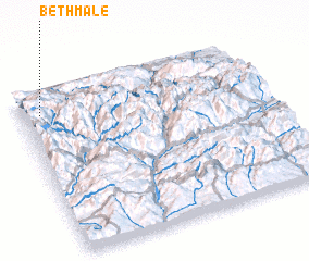 3d view of Bethmale