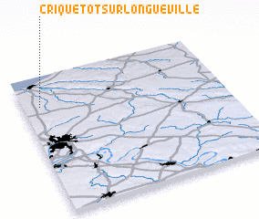3d view of Criquetot-sur-Longueville