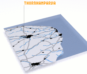 3d view of Thornham Parva