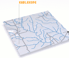 3d view of Kablékopé