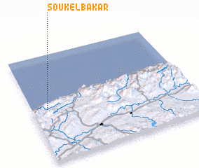 3d view of Souk Elbakar