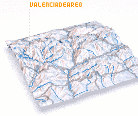 3d view of Valencia de Areo