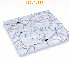 3d view of Le Clauzet