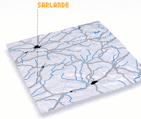 3d view of Sarlande