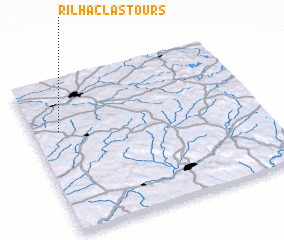 3d view of Rilhac-Lastours