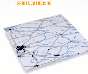 3d view of Sainte-Catherine