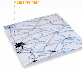 3d view of Saint-Crespin