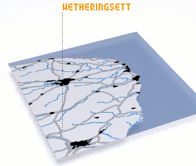 3d view of Wetheringsett