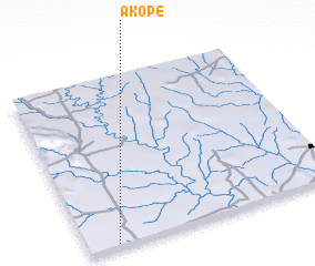 3d view of Akopé