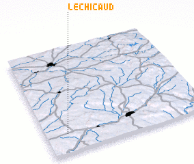 3d view of Le Chicaud