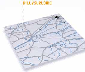 3d view of Rilly-sur-Loire