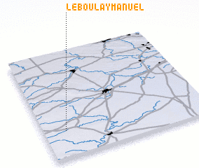 3d view of Le Boulay-Manuel