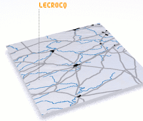 3d view of Le Crocq