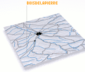 3d view of Bois-de-la-Pierre