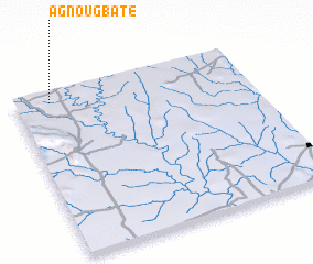 3d view of Agnougbaté