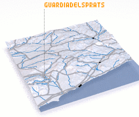 3d view of Guardia dels Prats