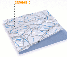 3d view of Ossó de Sió