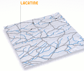 3d view of La Catine