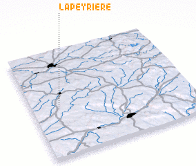 3d view of La Peyrière