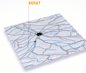 3d view of Bérat